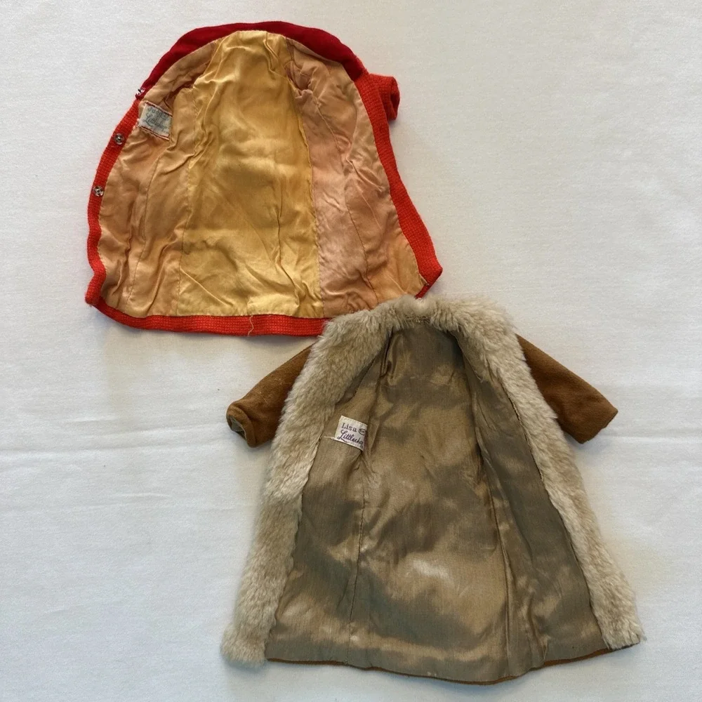 Littlechaps Lisa & Judy Over Coats Ideal Dolls‎ Remco